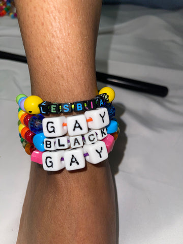 Pride Anklet Beads