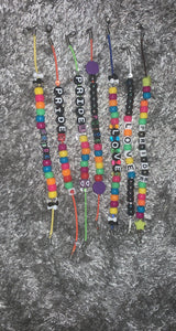 Pride Anklet Beads